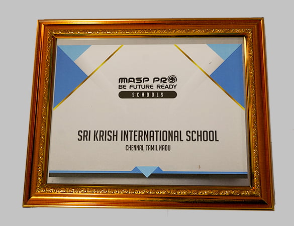 MASP Pro Status for Sri Krish International School