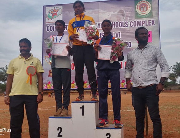 South zone state level CBSE CLUSTER VI-athletic meet -2019 Bronze Medal Winner - 100 &amp; 200 Mtr