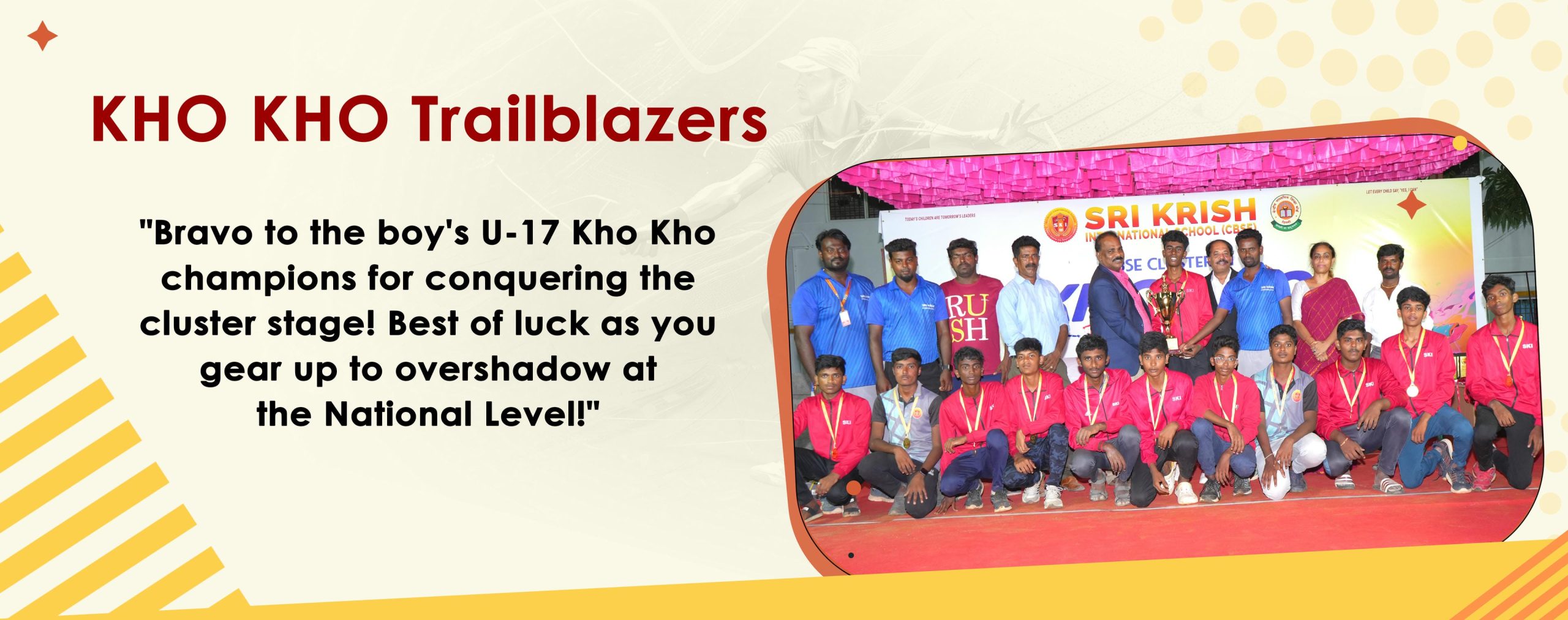 KHO KHO Trailblazers website