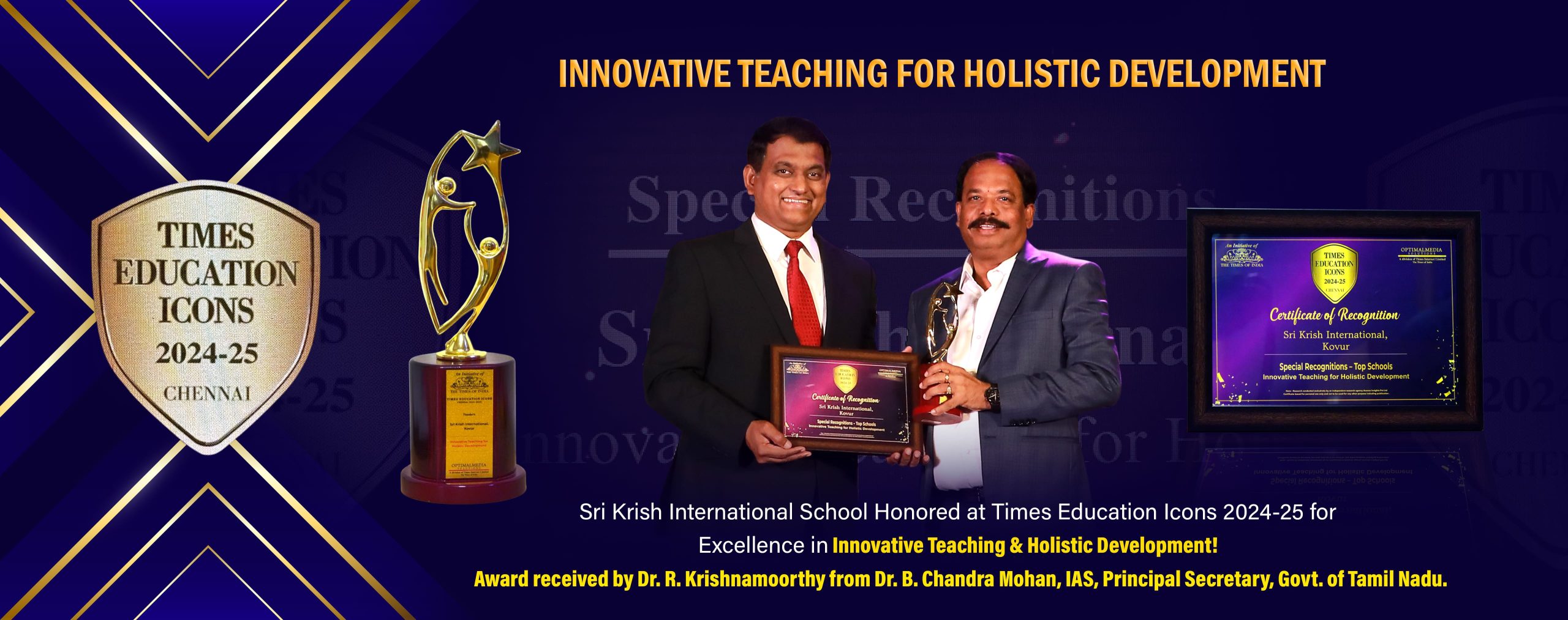 02 website times education award
