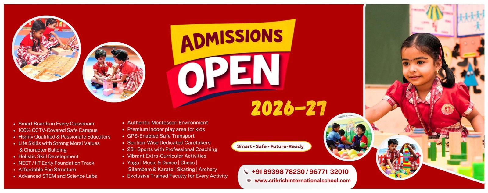 website Adnissions open