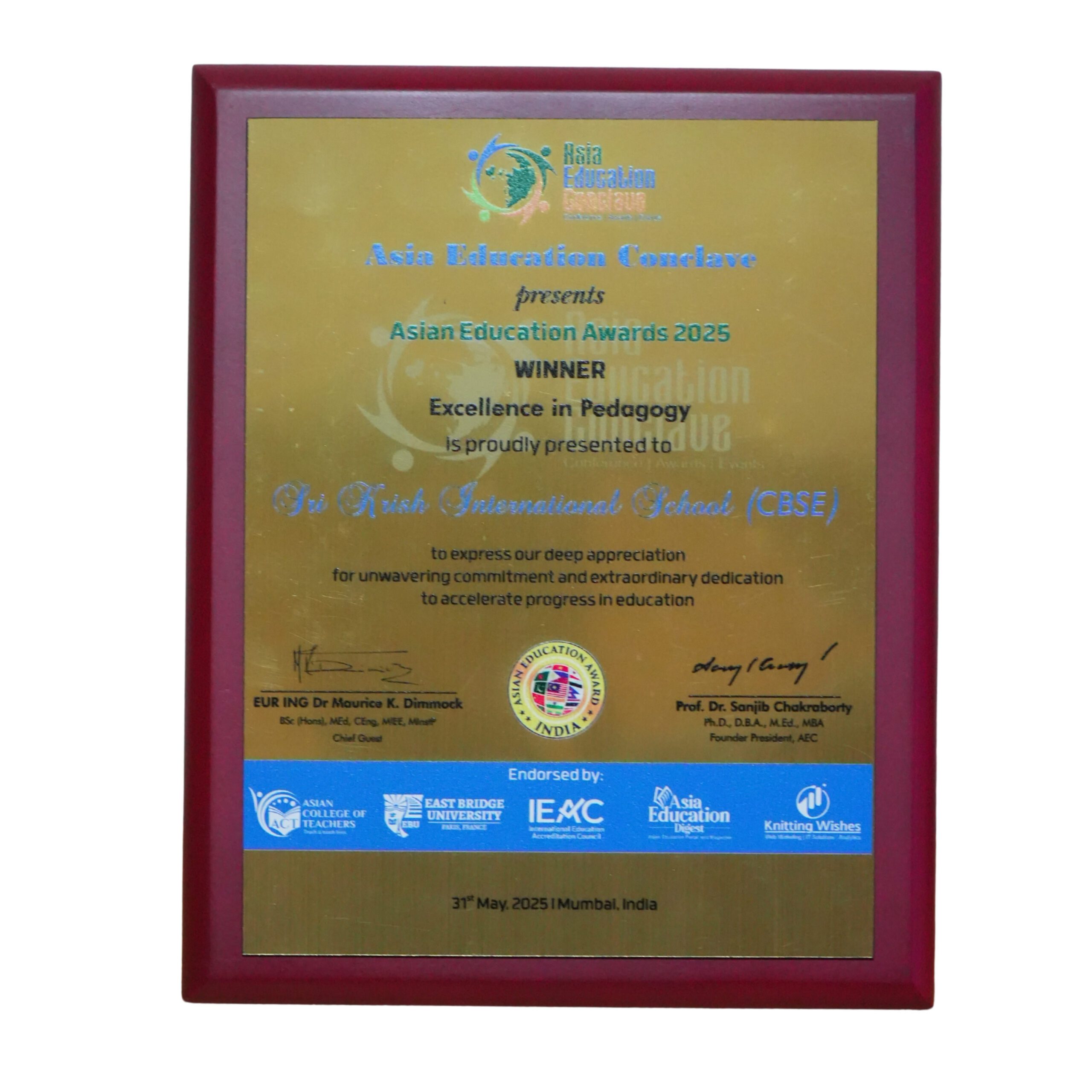 Asian Education Awards 2025