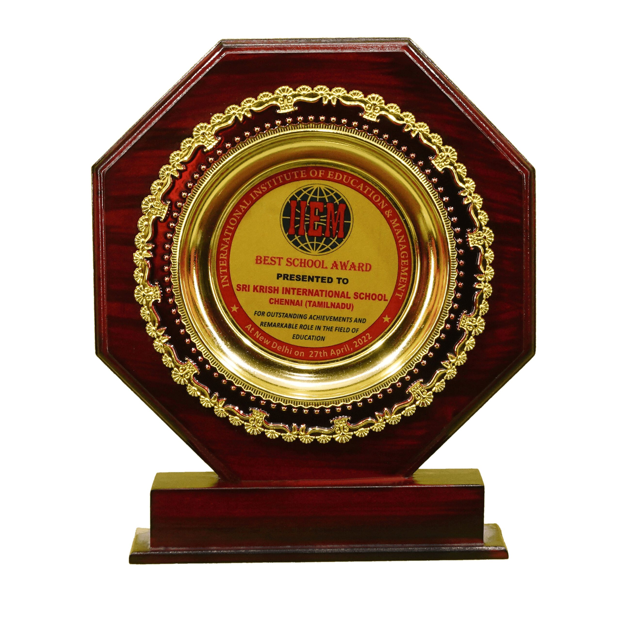 Best School Award 2022