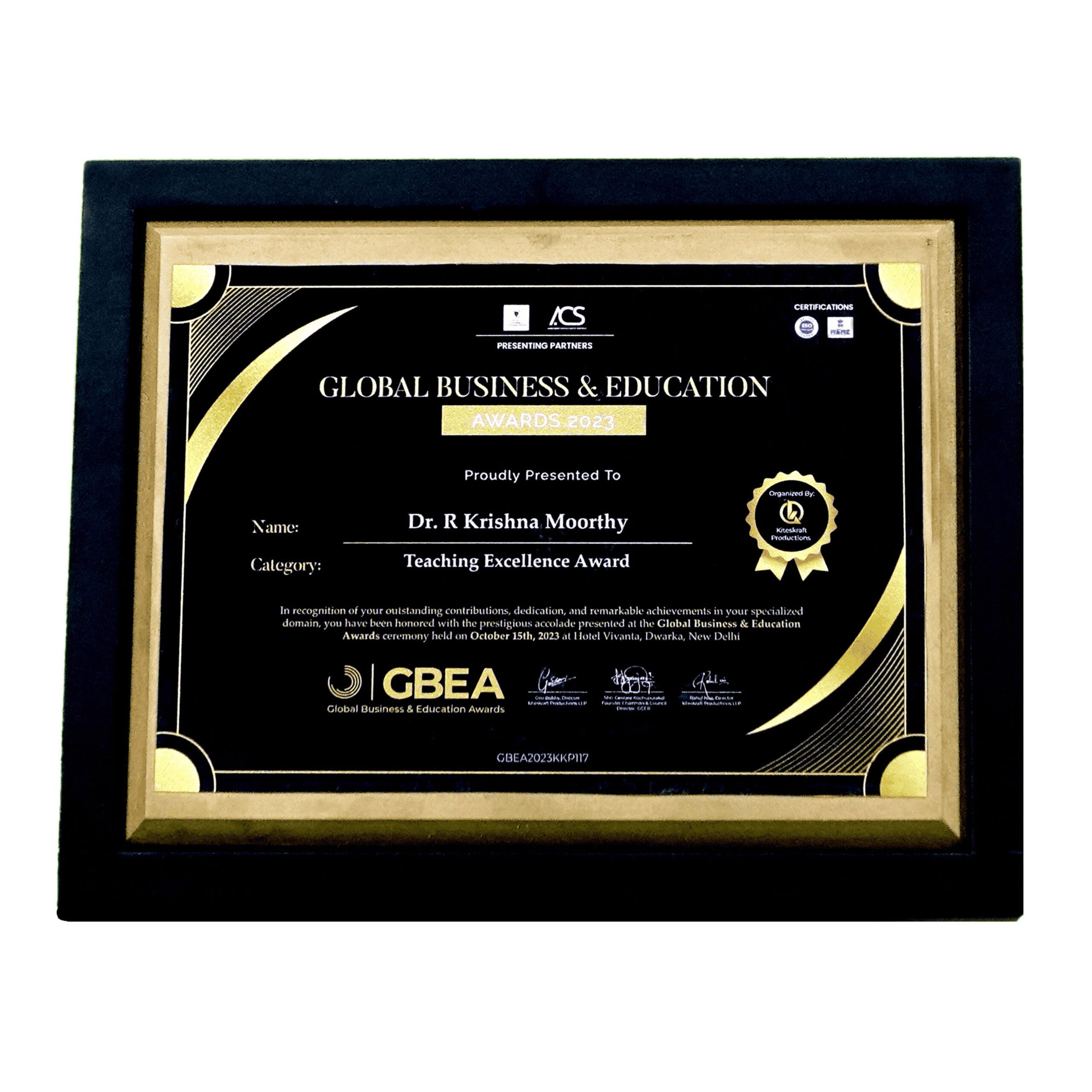 Global Business & Education 2023