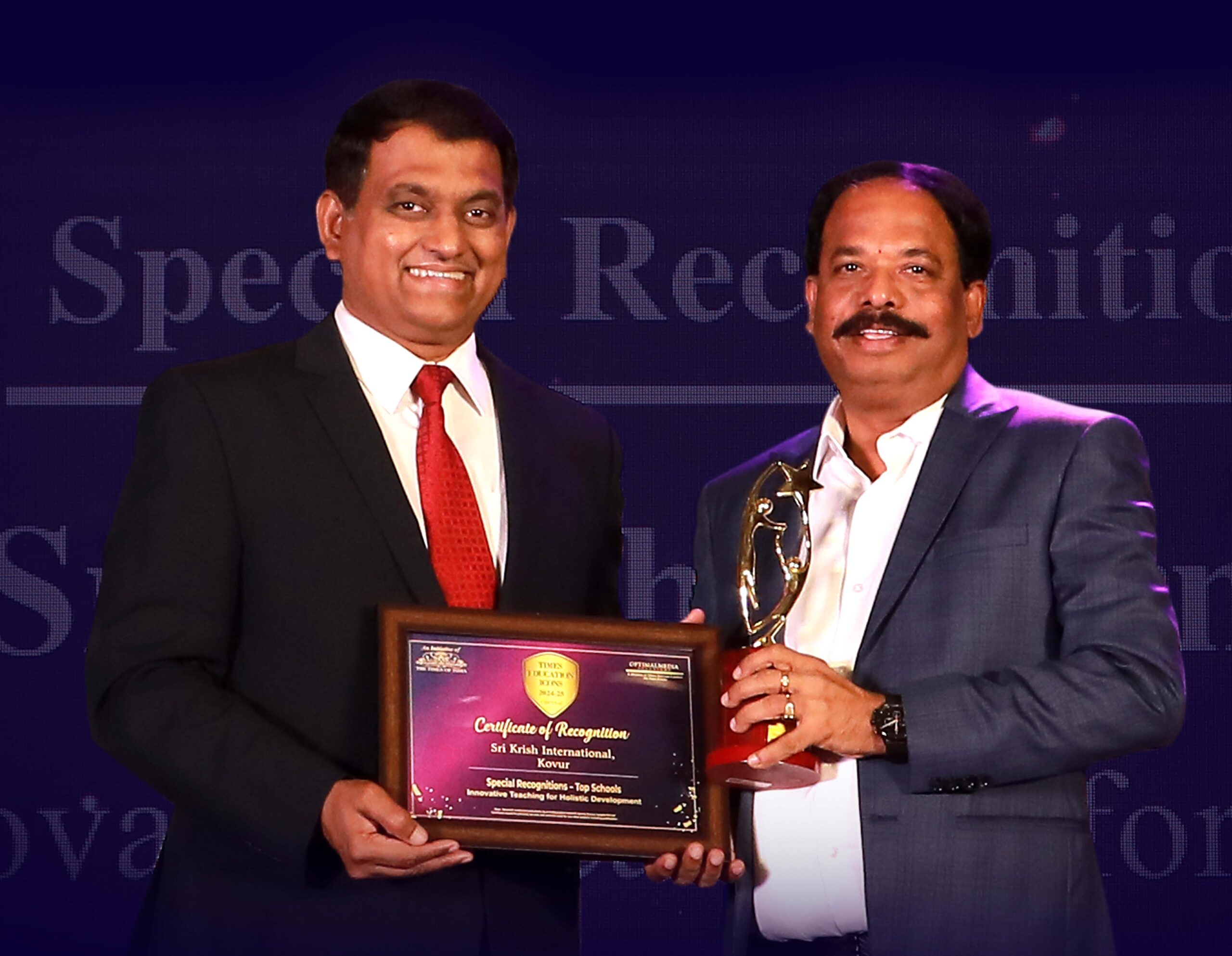 Special Recognition - Top School