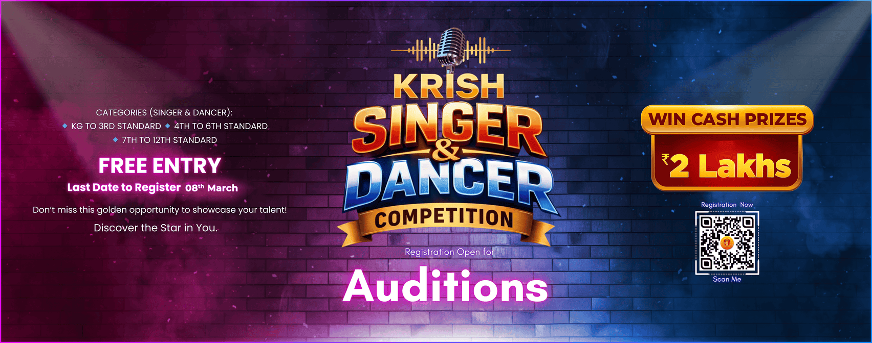 Registration Open for (2)