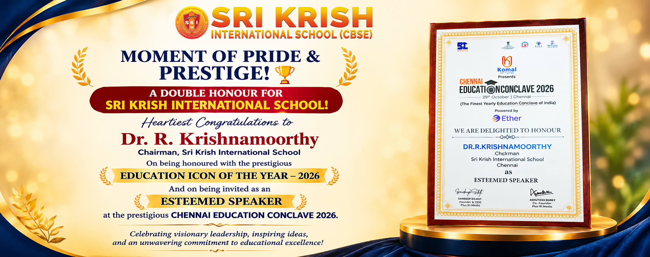 Sri Krish School Pride Celebration